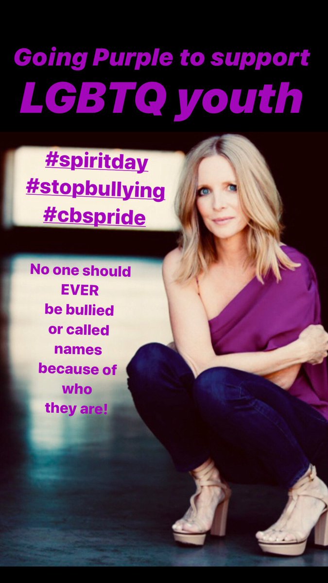 #SpiritDay #cbspride  #stopbullying