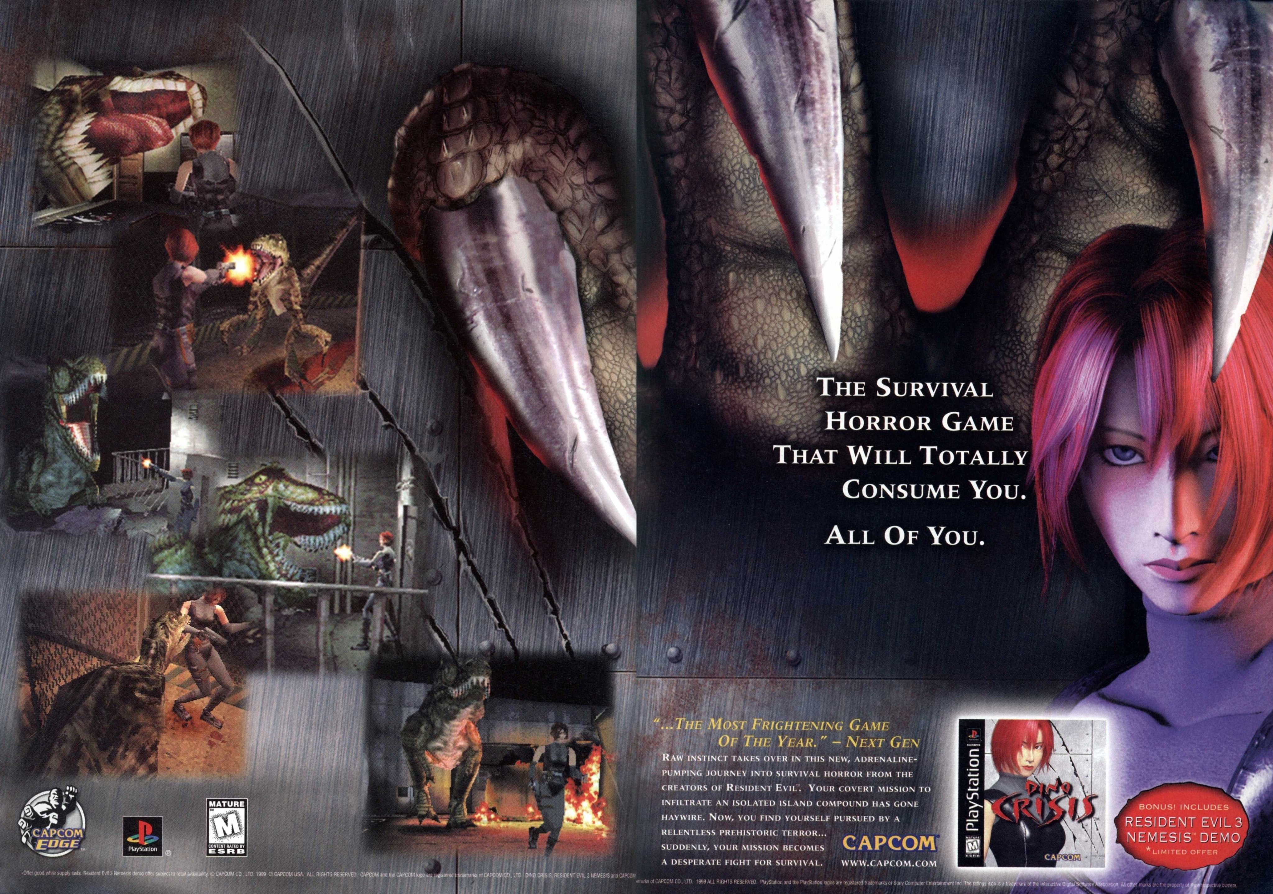 Dino Crisis [REPRO-PACTH] - Dreamcast - Sebo dos Games - 10 anos!