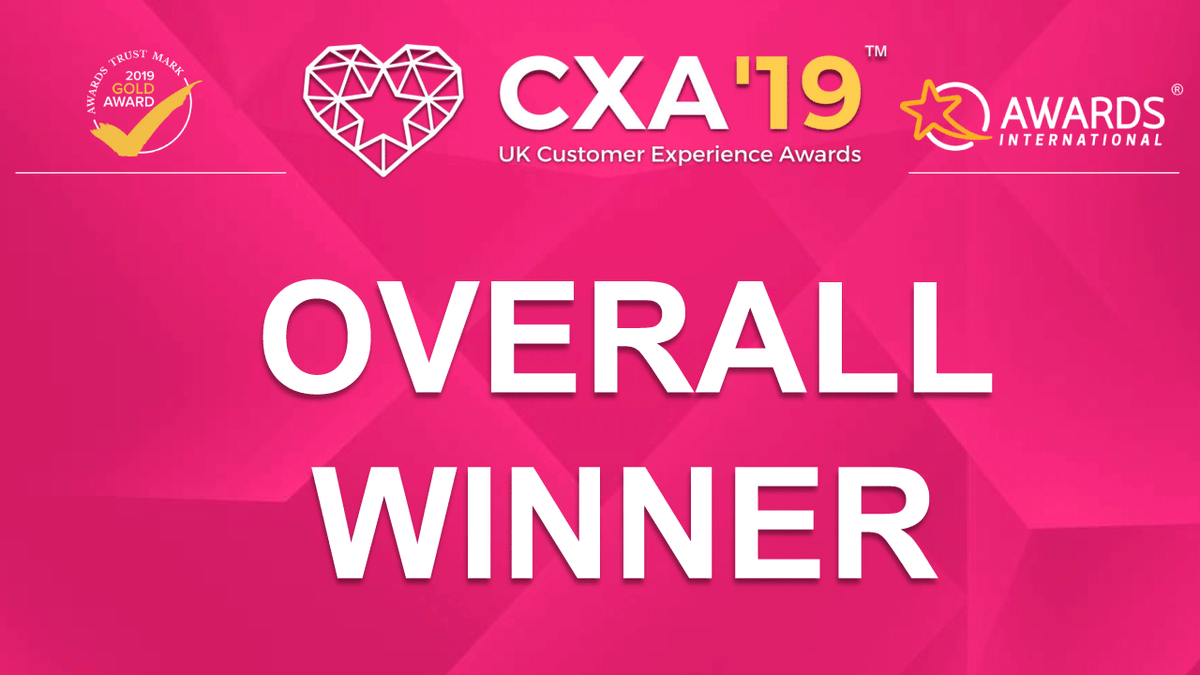 .<a href="/SolusARC/">Solus</a> gained four wins at last week's prestigious UK Customer Experience Awards, including the Gold Overall Winner title. Congratulations! Well deserved! 
#teamSolus👉lnkd.in/dDYutvn

#CXA19 #customerexperienceawards