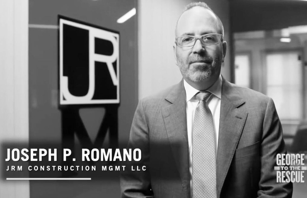 JRM Construction Management (@jrmconstruction) on Twitter photo Did you catch Partner & President Joseph P. Romano on our episode of <a href="/george2rescue/">George to the Rescue</a>? Click here *youtu.be/h6aNjaJHZ3A* to watch! Did you catch Partner & President Joseph P. Romano on our episode of <a href="/george2rescue/">George to the Rescue</a>? Click here *youtu.be/h6aNjaJHZ3A* to watch!