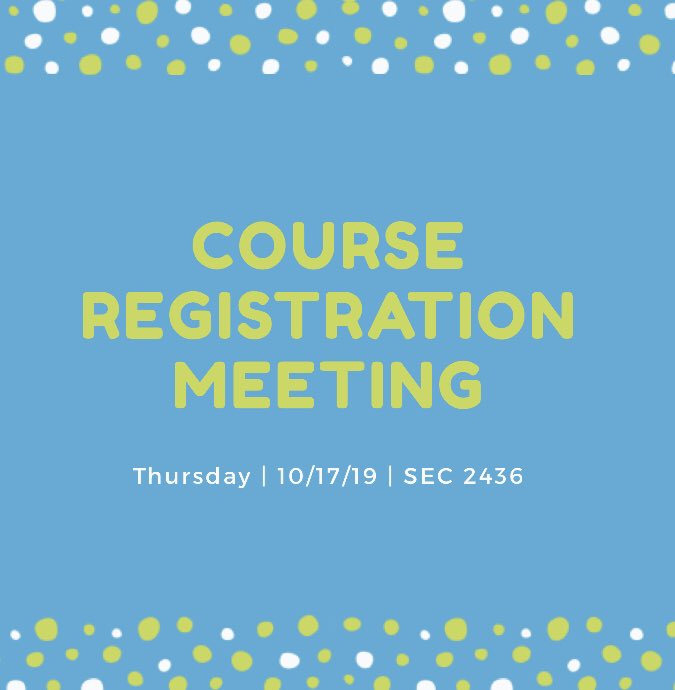 uatribeta's tweet photo. Have questions about registration? Want to know the tea about required classes? Pop in on 10/17 in SEC 2436 at 7PM https://t.co/YiX3JsaZxF