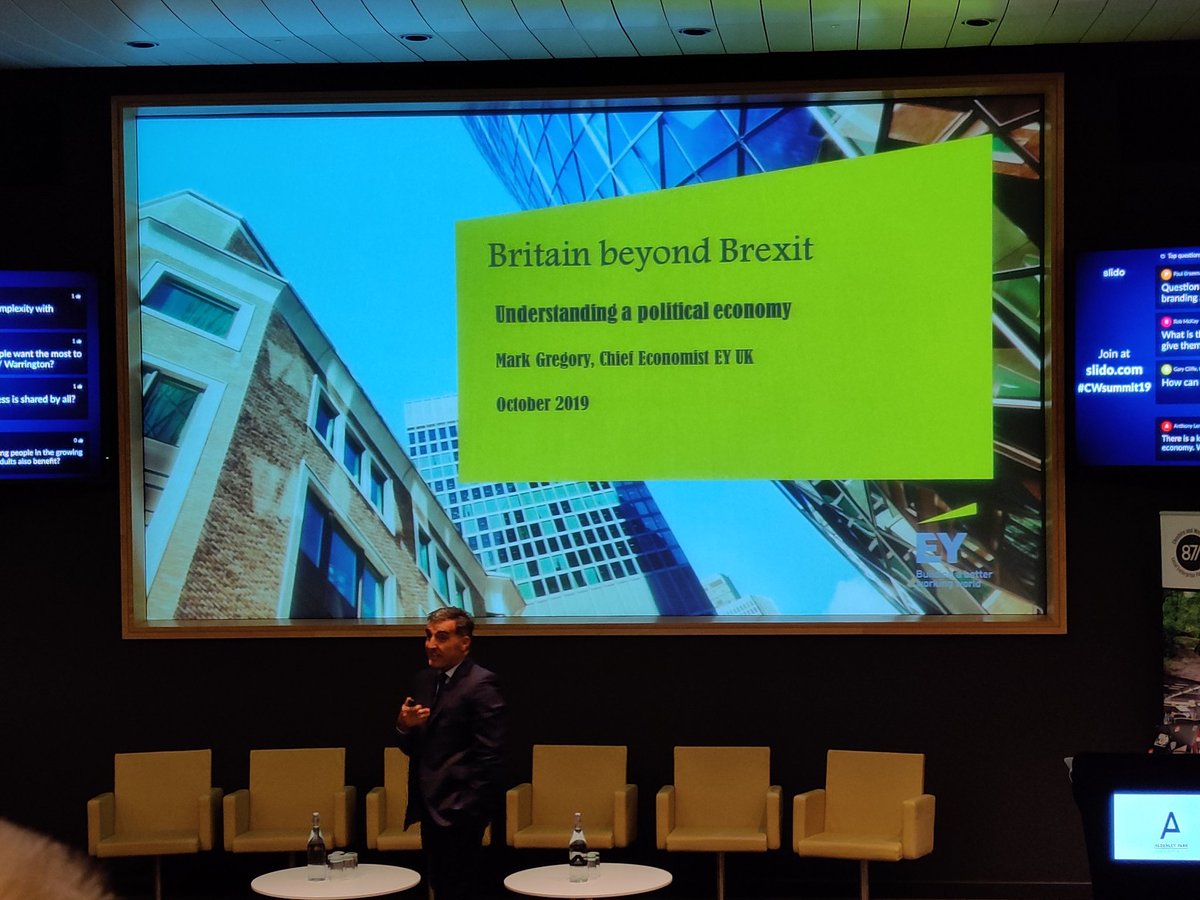 HarlexProperty's tweet photo. Mark Gregory, Chief Economist for EY speaking @candwep #CWSummit suggests that the deal announced by Boris today is likely to dampen the UK GDP by around 4%, whereas Theresa May's deal would have led to a 1% downturn...... https://t.co/BBXL0cVlzE