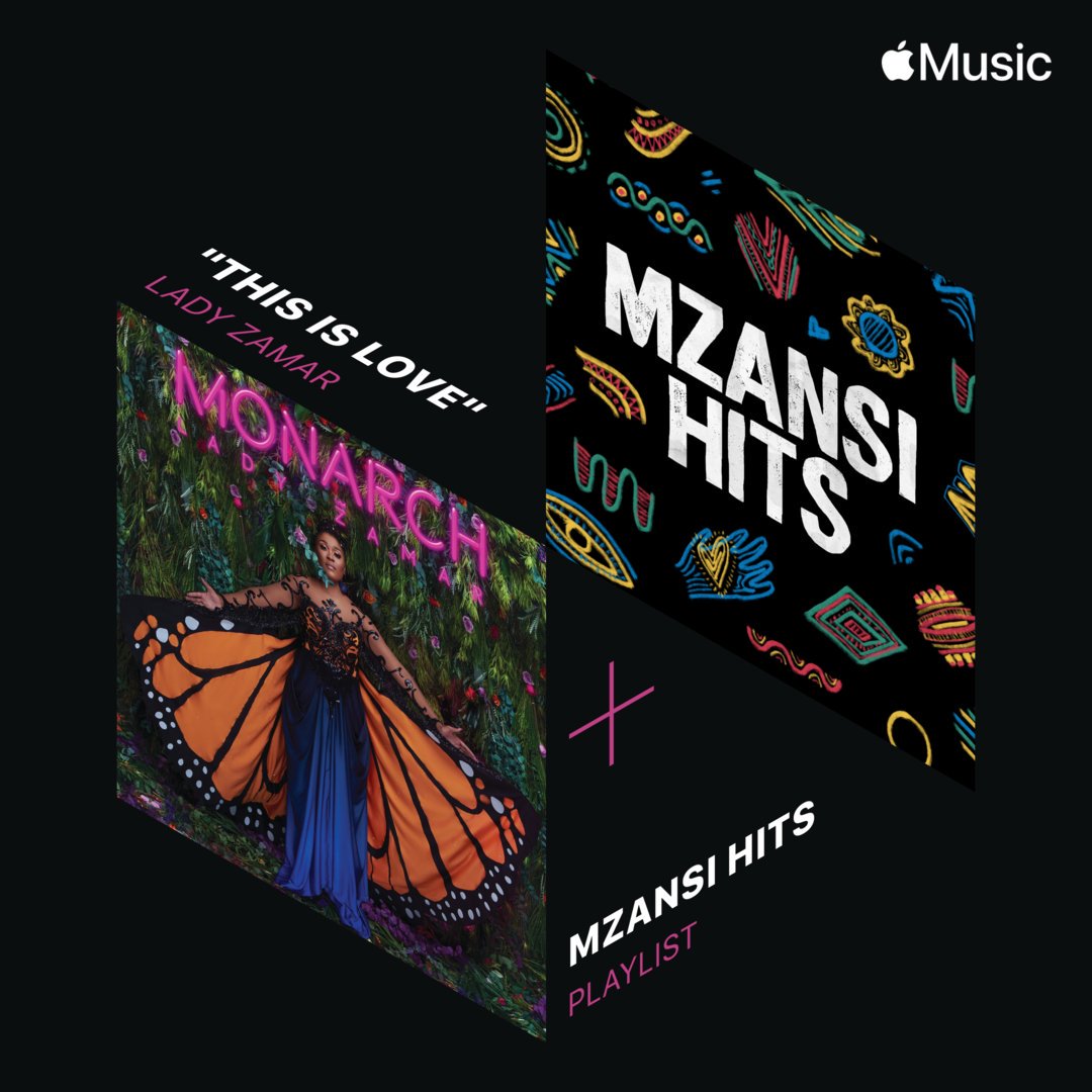 UMGSA's tweet image. Mzansi loves them and so does @AppleMusic. Yep, it's Lady Zamar and DJ Zinhle. Listen to them on @AppleMusic's 'Mzansi Hits' playlist today - apple.lnk.to/MzansiHits