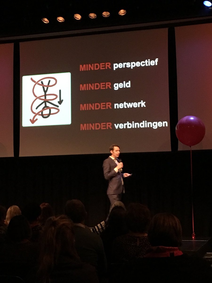 Op dit moment is Mattias Gijsbertsen aan het woord bij de #Omarm #seminars, wethouder Groningen, dat nog altijd in de top 3 staat van armste gemeenten van Nederland. Het voornaamste motto in de aanpak van armoede: stel de regie van de mensen zelf weer centraal.