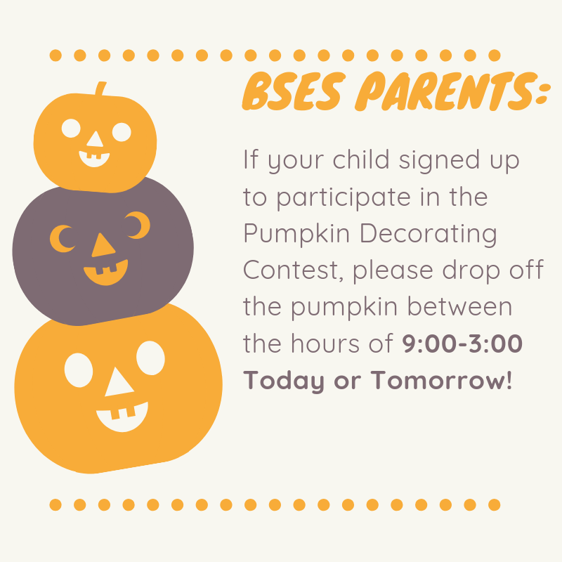 Eley_Education's tweet photo. We can't wait to see the creativity of our @BSES_eagles #BSESFallFest https://t.co/3FXSWTrpUA