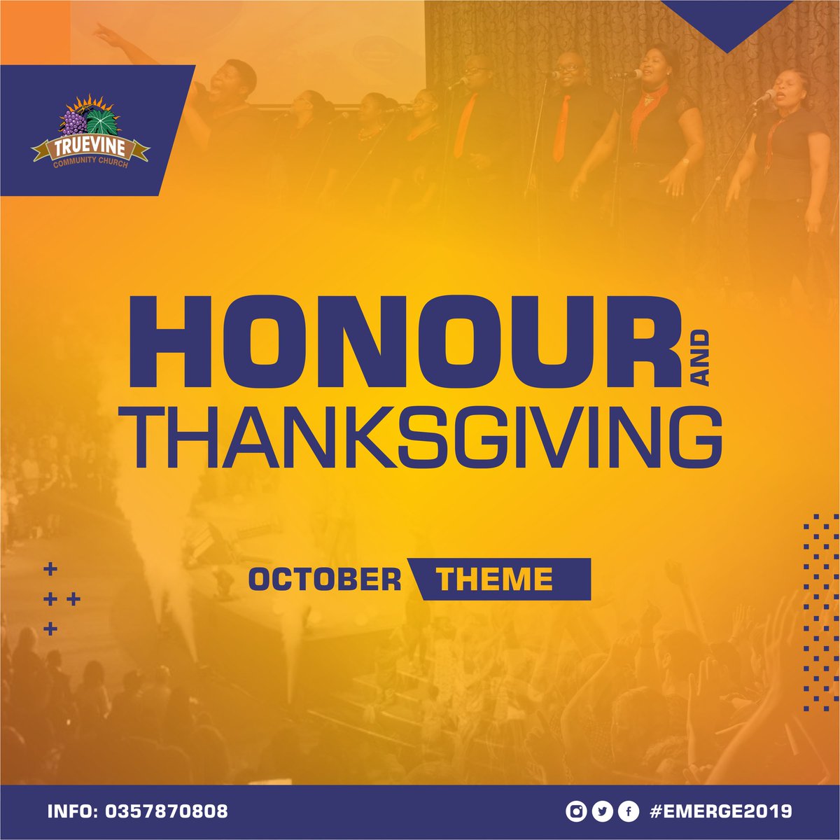 TruevineuMhlath's tweet photo. "Bal' izibusiso zakho ke
Uzibale ke ngazinye he
Bala phela, asiningi na?
Bong' inkosi ngazo ungasoli qha"

#HonorXThanksgiving 
#Emerge2019 https://t.co/9nNOgJuMCo