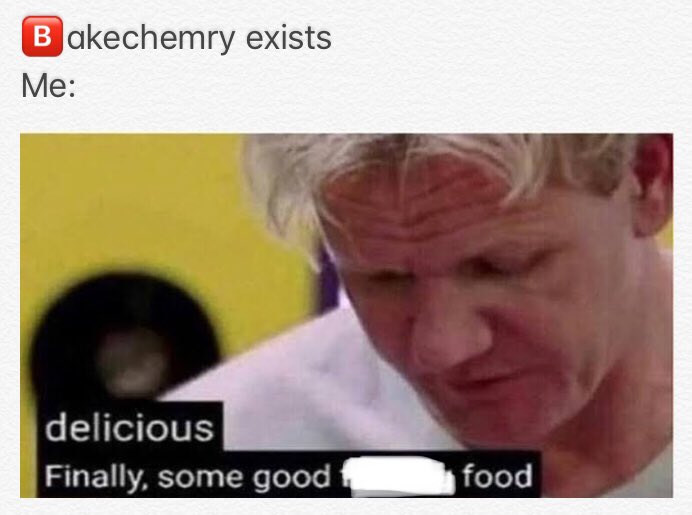 bakechemry's tweet photo. Gordon Ramsay a🅱️🅱️roves ✅ https://t.co/l3cs6p4RCX