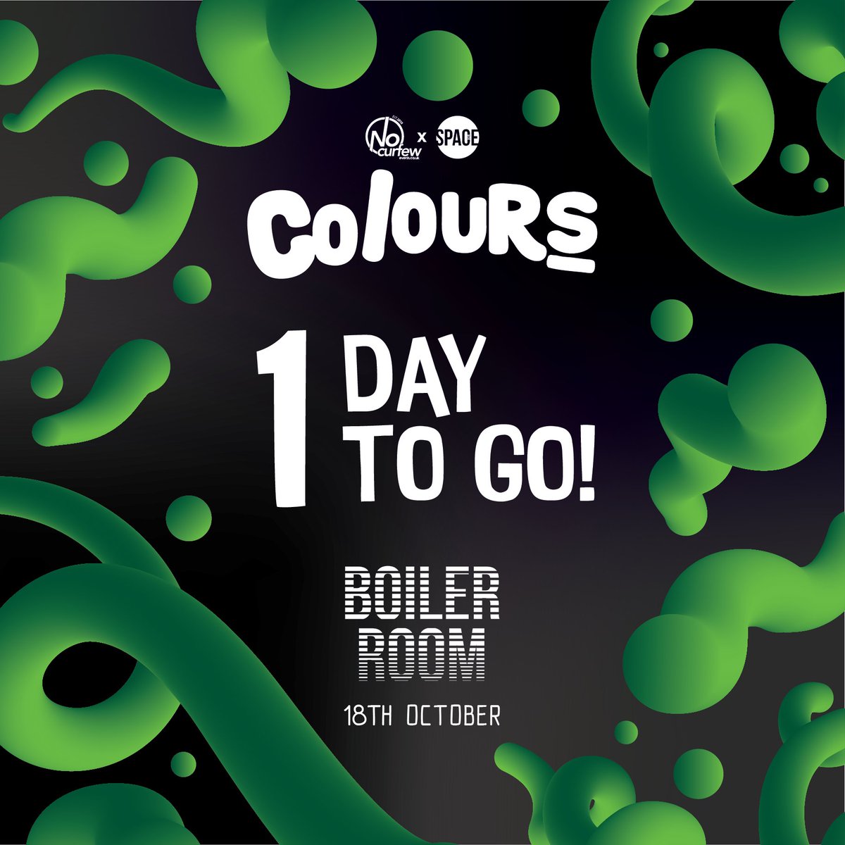 1 Day away from the Boiler Room Special 🎥
Instant Access Tickets: buff.ly/31dp6PX 🎟
Birthdays/Guestlist: 07947 663 229📲