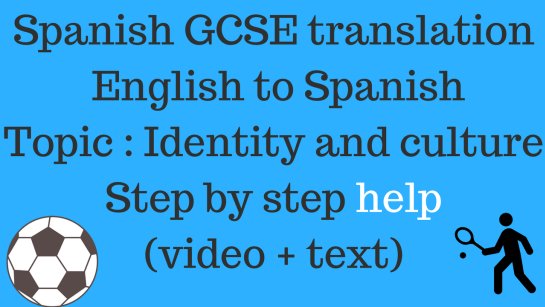 GcseSpanish's tweet photo. Spanish GCSE Translations - English to Spanish / Spanish to English https://t.co/nIRJS39mHU https://t.co/90R1LgT8rD