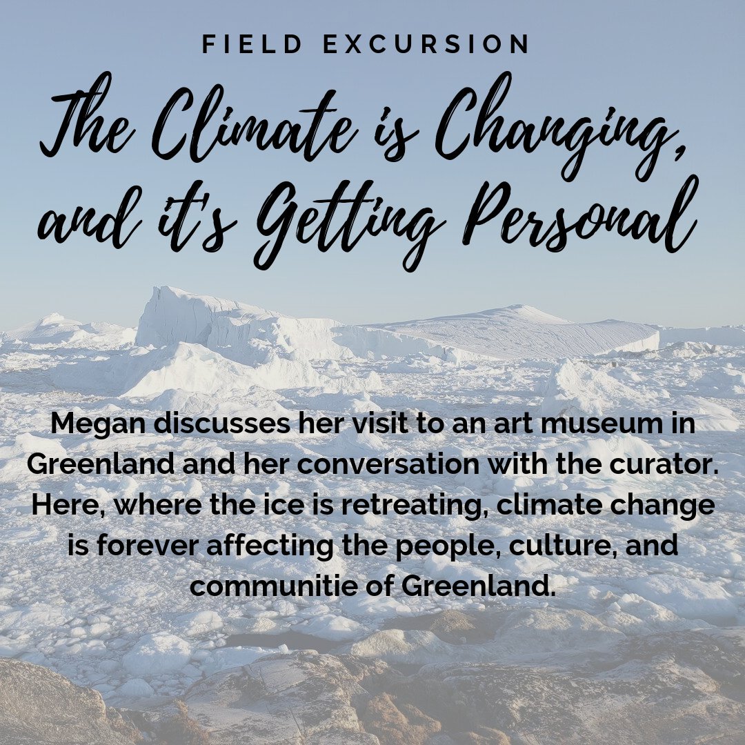 TimeScavengers's tweet image. In this #FieldExcursion, @GlacialMeg talks about how #ClimateChange is affecting the people of #Greenland. A powerful encounter and personal story that isn't to be missed, read more at timescavengers.blog/2019/10/17/the…