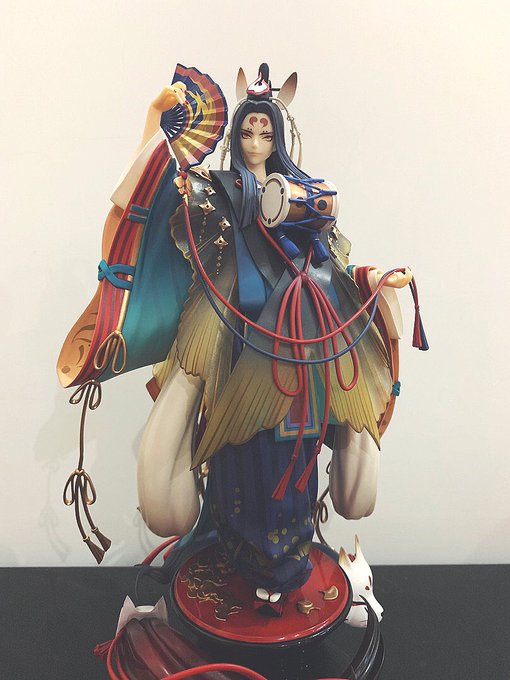 未開封「陰陽師本格幻想RPG」【玉藻前 】フィギュア大江山之章 滝月