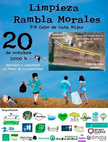 cabodegata's tweet image. Limpieza de Rambla Morales parquenatural.com/blog/limpieza-…