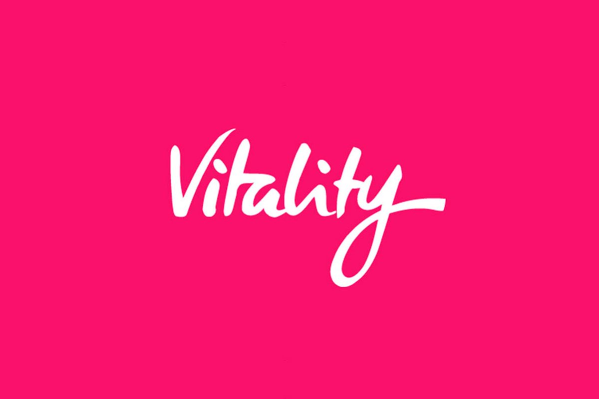 DaviesCons_Tech's tweet photo. Simon Evans &amp; Victoria Franz from @Vitality_UK are now on the stage (and ’Stanley’ from Vitality has filled up the screen). It’s time to discuss 'the Use of AI in a Quality Assurance Environment' at #EmberTalks https://t.co/UbAhcjfXxe