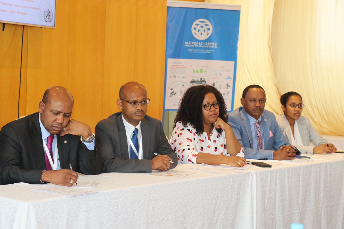 amirabiy's tweet photo. As child mortality is the litmus paper for a country’s public health system strength, so is Emergency Care system to curative care. 
Fruitful side discussion to introduce the emergency &amp; trauma care resolution &amp; its implementation to ensure #UHC in 🇪🇹 context. #EmergencyCare4UHC https://t.co/LVX9atF63P