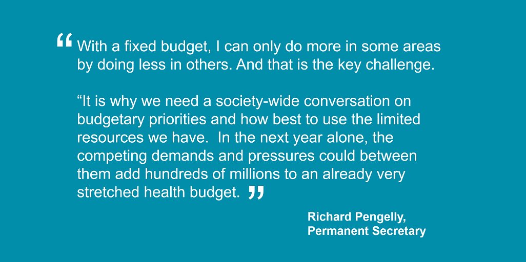 healthdpt's tweet image. Permanent Secretary Richard Pengelly speaking at CIPFA conference today 
health-ni.gov.uk/budgetstatement