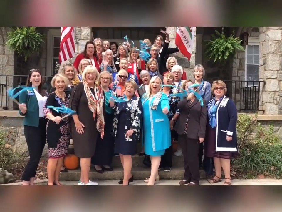 cssdar's tweet photo. Day Six of the #CASunshineBusTour took CA Daughters to Tamassee DAR School. So uplifting to hear more about the good this school does for children in need! #TodaysDAR #CSSDAR #ServicetoAmerica https://t.co/a1EtqJ8kiO