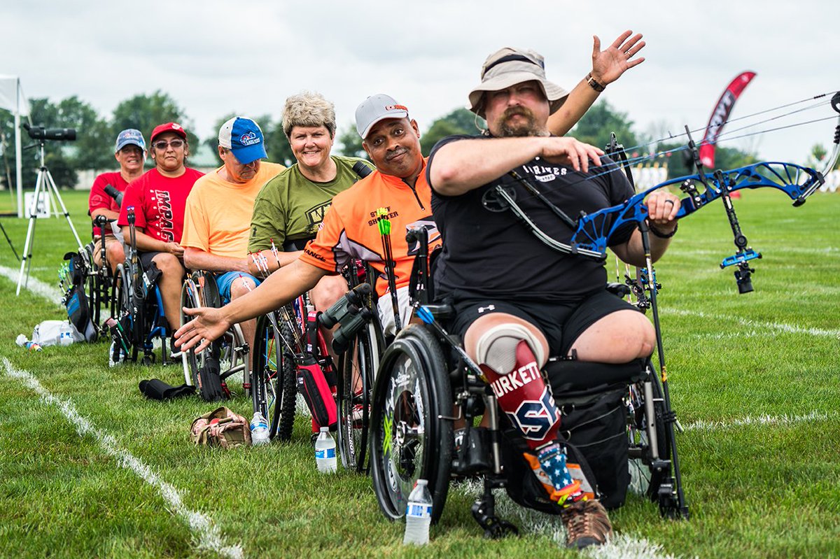 thanks4hunting's tweet photo. .@USAArchery Releases New Adaptive Archery Videos:
"The videos illustrate how coaches can make slight modifications to equipment or teaching technique to ensure everyone can achieve success."
.
Link: https://t.co/VvP4QDFyYM
.
#R3 #RecShoot #Mentor #Archery https://t.co/fb1e0wBKQt