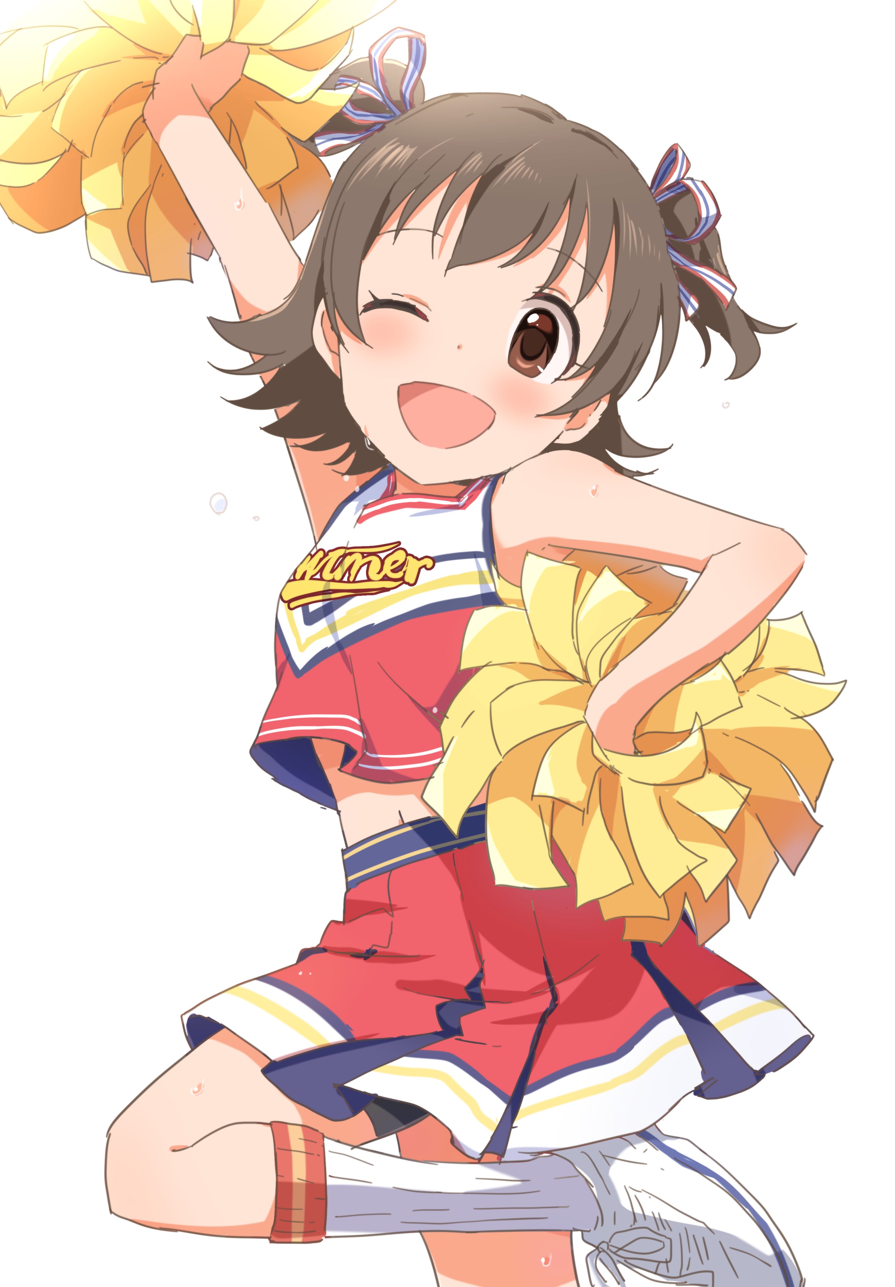 ぶち お題箱 青空エールのチア服を着たみりあちゃん T Co Wkcu4pgysy Twitter