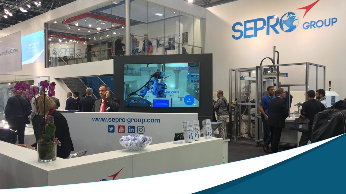 SeproGroup's tweet photo. K show 2019 : A full range display and innovations from Sepro Group https://t.co/2orfuJfSfr #K2019 #ExperienceFullControl https://t.co/bmjZClgzrQ