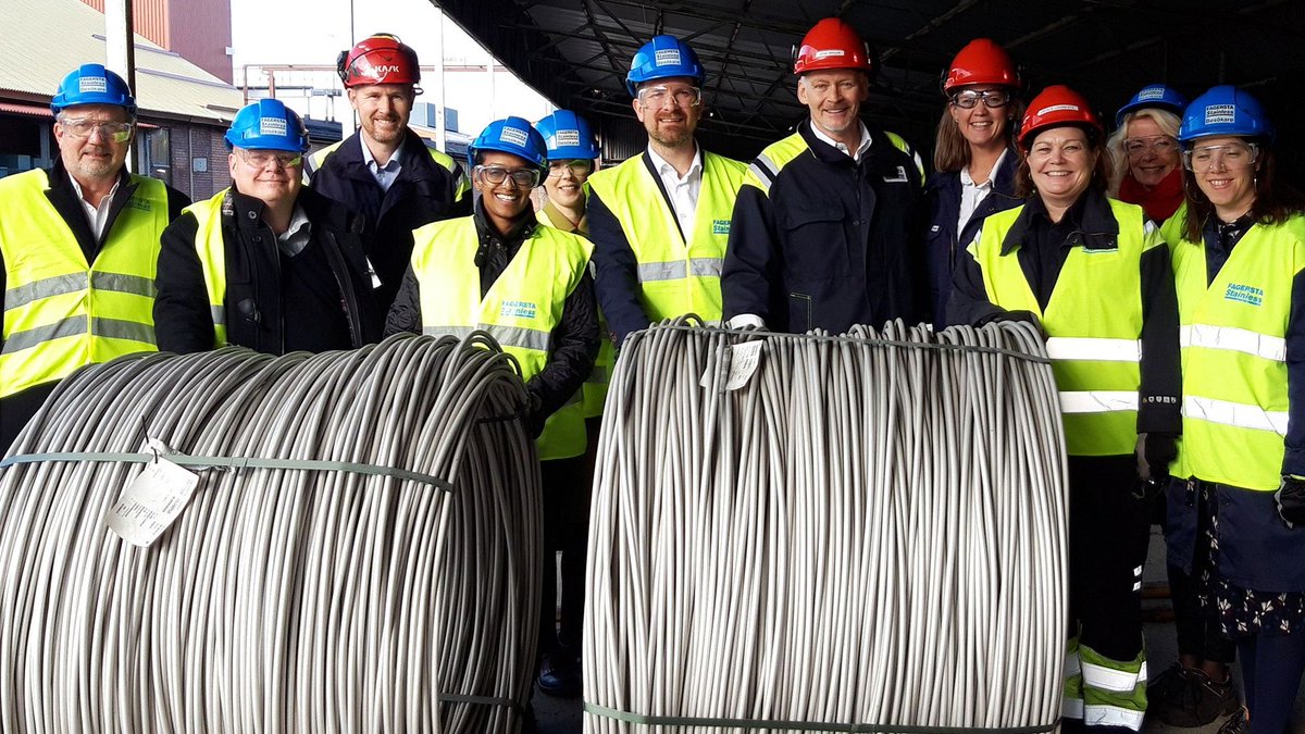 Outokumpu On Twitter Recently Our Site In Fagersta Welcomed Members Of The Swedish Parliament And Representatives From The Municipality Of Fagersta For A Visit The Visit Included Good Discussions On Talent Acquisition