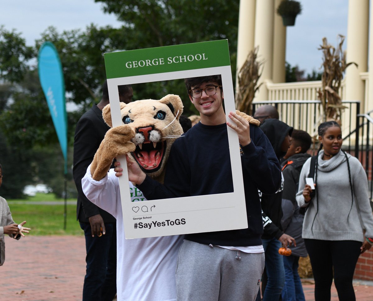 Our fall Open House is only 10 days away! Come find out what makes so many students and families #SayYesToGS! georgeschool.org/admission/open…
