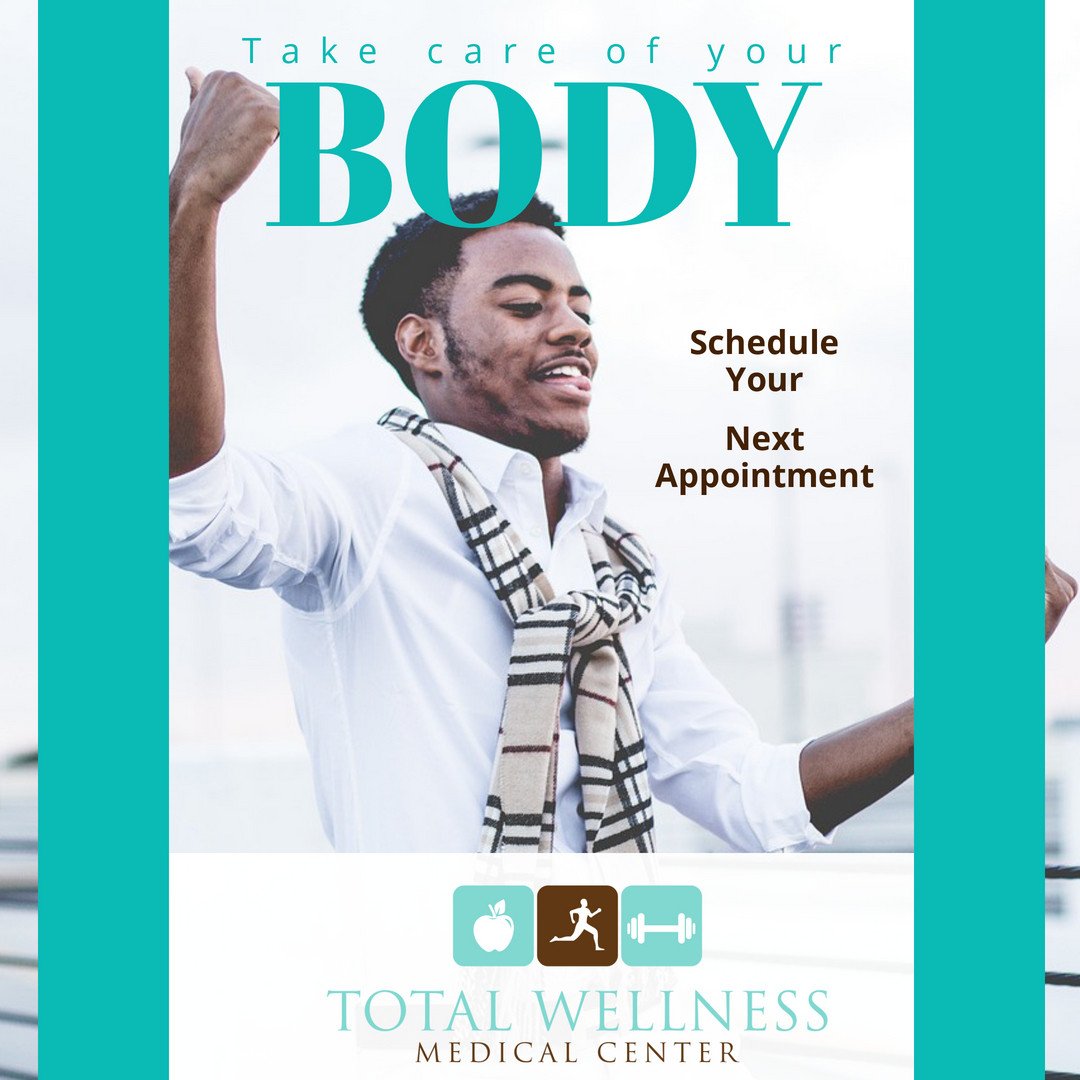facethescale's tweet photo. Schedule your appointment today with Dr. Miriam Martin at the Total Wellness Medical Center.

Call 301-808-0341.

#TotalWellnessMedicalCenter
#MensHealth #PrimaryCare #MedicalMarijuana https://t.co/bGPYT5gvUe