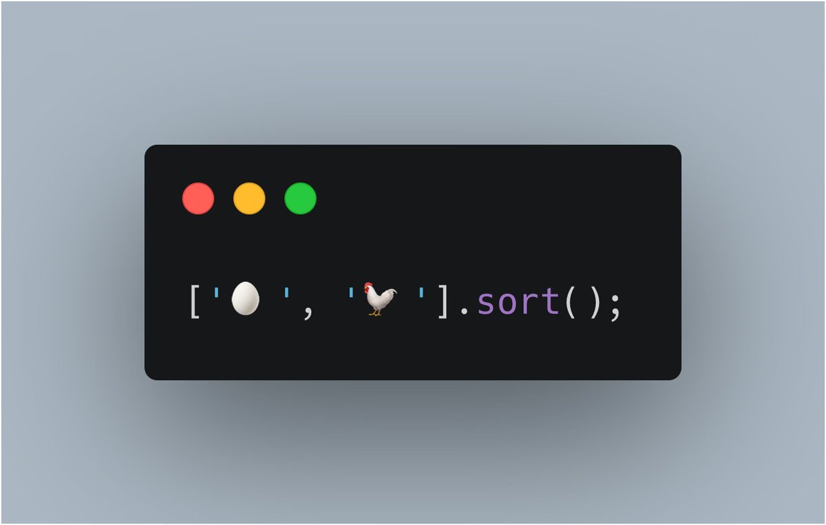 nirkaufman's tweet image. #JavaScript got the answer: