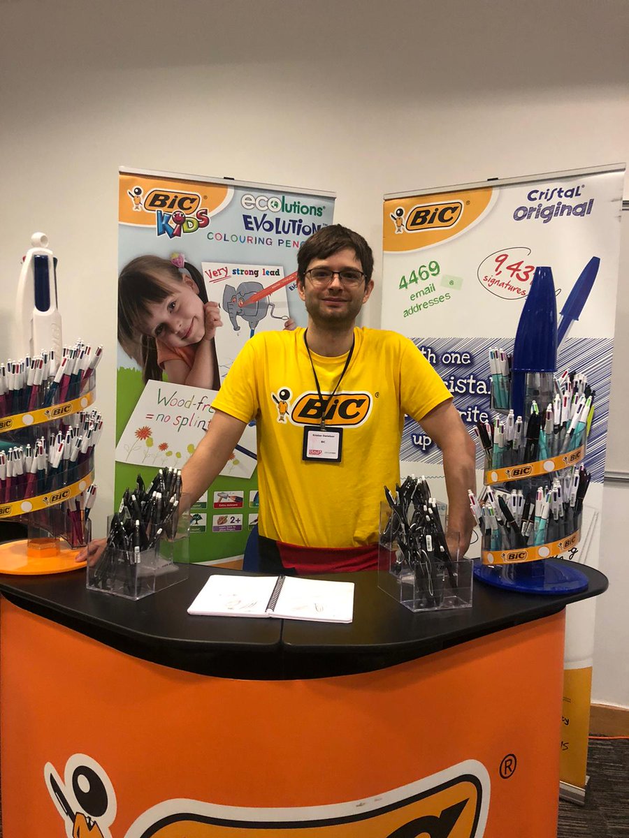 Talk to <a href="/BICGroup/">BIC</a> about its coloured pens, especially if you're moving into the #education market. 🖊 #DSLive