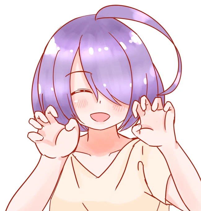 某漫画を見てどうしても描きたくなったもの。

がお〜

#木曽あずき
#あずきそあーと 