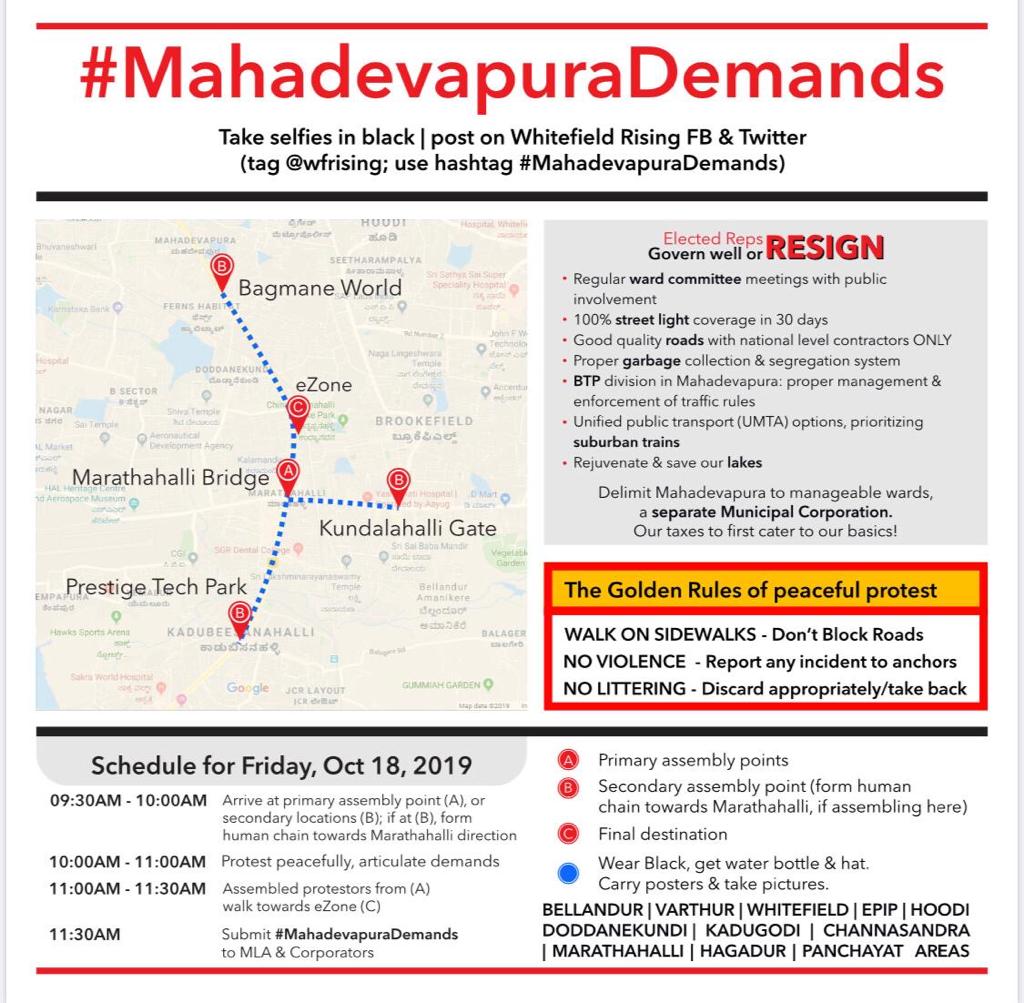 jayanthmath's tweet image. #MahadevapuraDemands