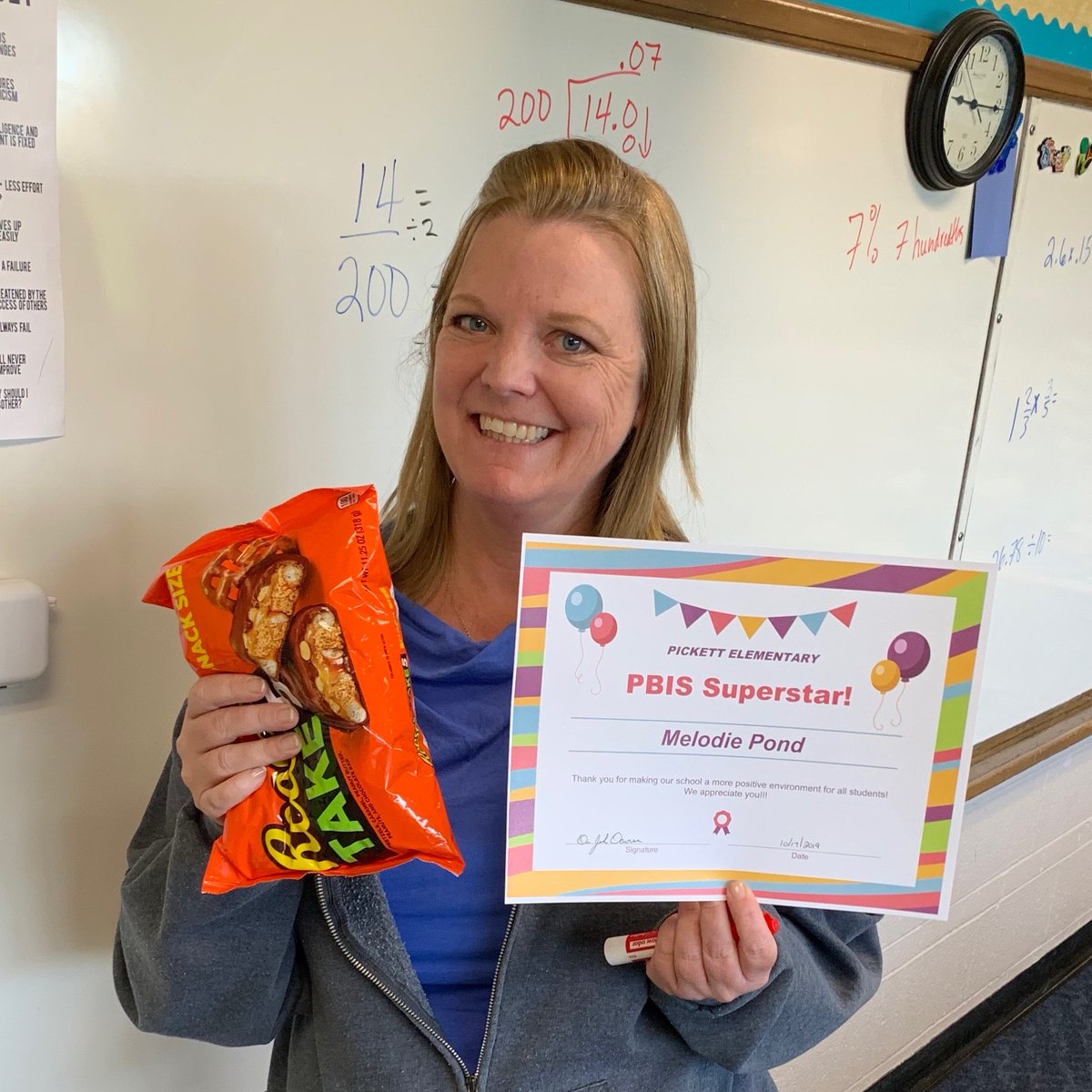 Congratulations to the September PBIS Teachers!!!