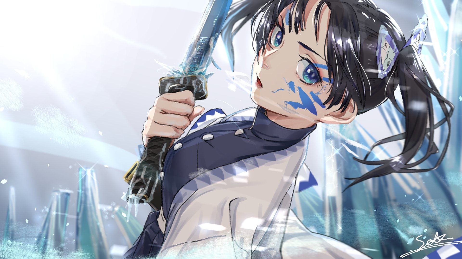 𝙒𝙝𝙤𝙖𝙢𝙞 En Twitter わたしはもう 恐れない 凍てついた彼女の心は 剣を 鬼を凍らせた 神崎アオイ柱ｉｆ 氷乃呼吸 神崎アオイ 鬼滅の刃 鬼滅の刃絵描きさんと繋がりたい 鬼滅の刃好きさんと繋がりたい T Co I9al8niu0o Twitter