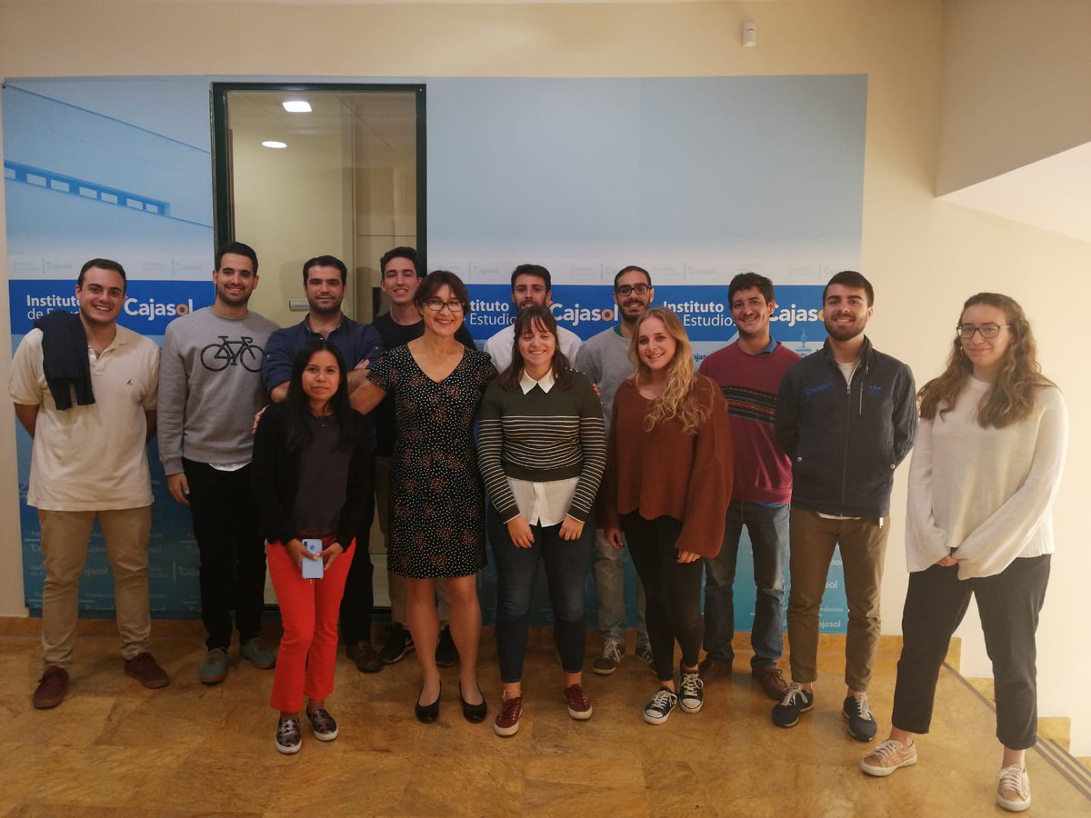 Hoy finalizamos el módulo de Matemáticas Financieras en el master en Finanzas del <a href="/iecajasol/">I.E. Cajasol</a>. Enhorabuena al grupo de alumn@s por su interés y disposición. Con vosotr@s da gusto, chic@s!!