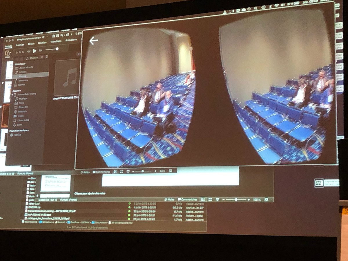 JohnEdwinGraf's tweet photo. C'est parti pour la présentation de @tkoscielniak "Curating a Bilateral #Immersive #Learning Experience: Our France-Singapore Story" #selfie #360selfie #EDU19 #EDU19fr  @chemFunMan @coumoulx @LeCnam @LeCnamDN1 @NUSingapore @alsetNUS #DSTox 🥽 @educause https://t.co/dMfPlArSok