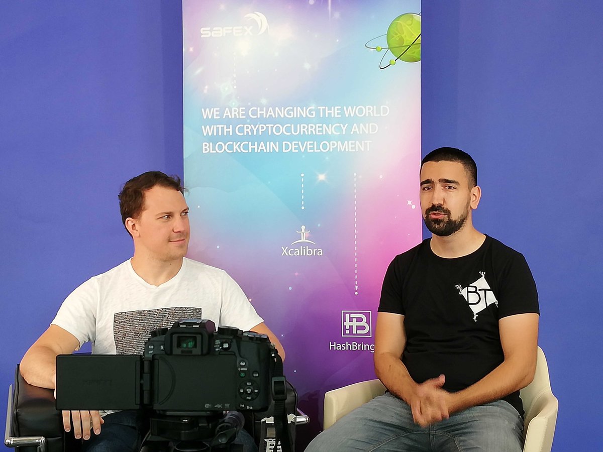 Find out more about #Balkaneum and all the things we have developed so far! 

Igor and Daniel were talking about our projects and their importance for the #crypto community. 

The video will be published on Sunday on the BalkanTech YouTube channel.