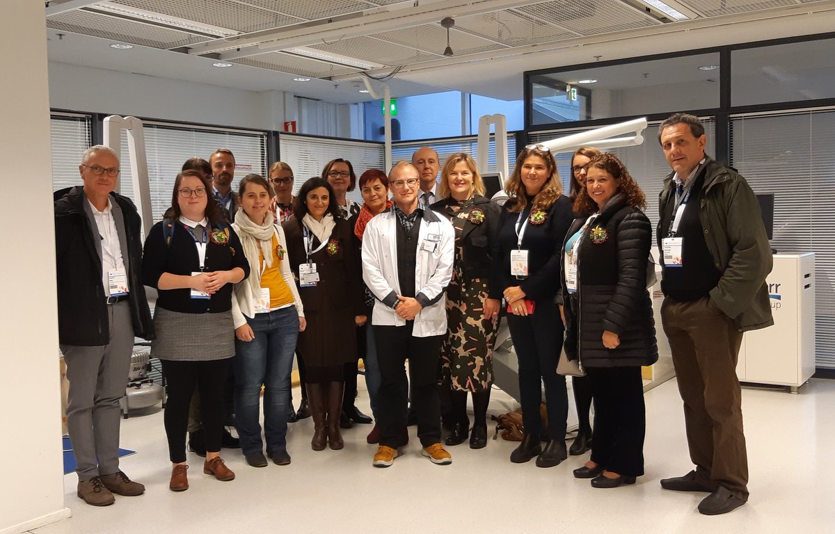 KatriinaLammiR's tweet photo. #vocationalskillsweek attendees visited today #Keuda and #KavoKerr, to learn about how we co-operate in meeting of skills needs,  and of entrepreneur's apprenticeships. https://t.co/0umytI7B3y