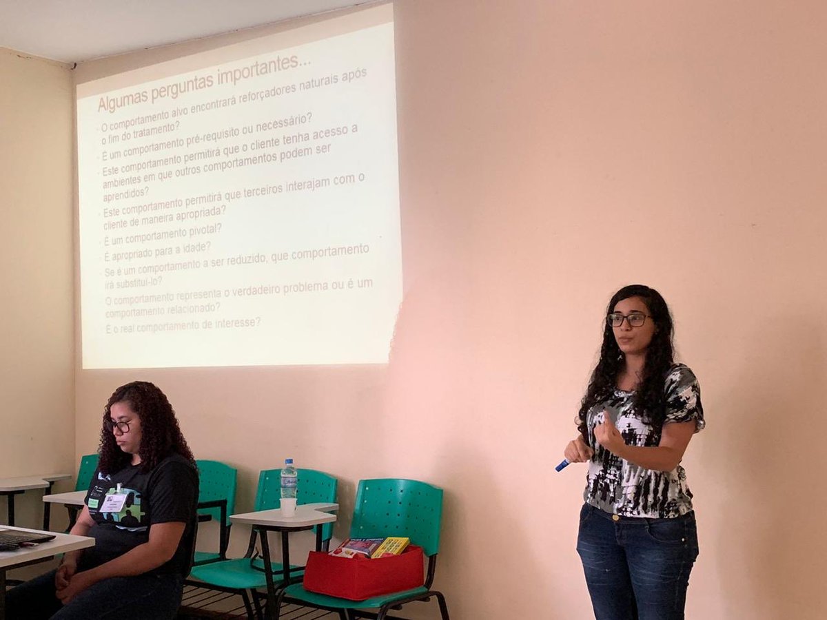 Oficina 2 - Usa da ABA no manejo e intervenção de crianças com dificuldades de aprendizagem.