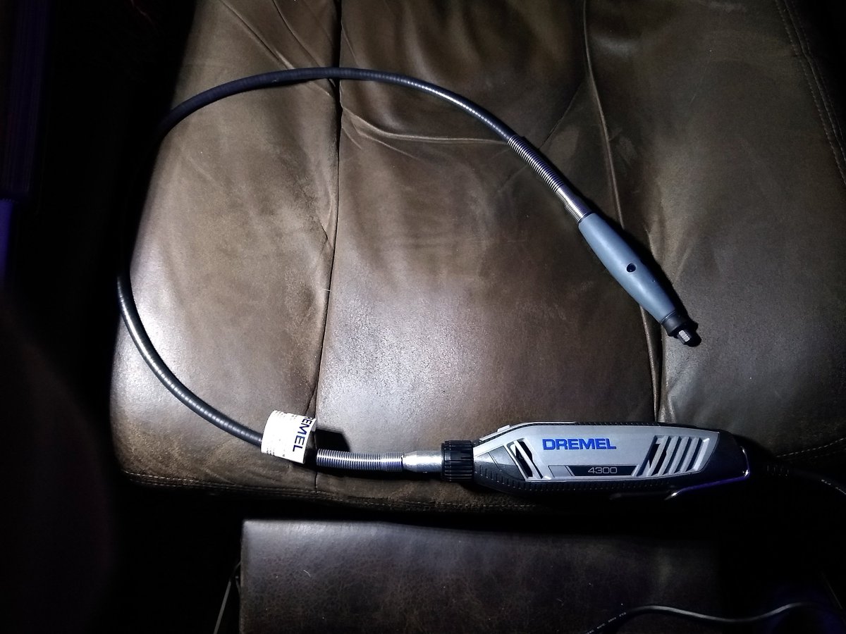 ProToolNut's tweet image. Don't become a couch potato Dremel 4300!