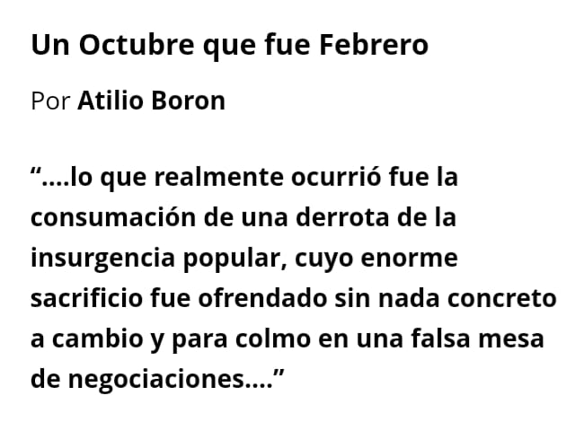 muy interesante analisis de <a href="/atilioboron/">Atilio Boron</a> sobre los sucesos en #Ecuador.
 bit.ly/35JYJUI