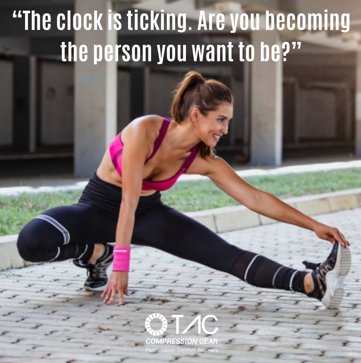 TAC_Performance's tweet image. “The clock is ticking. Are you becoming the person you want to be?”

taccompression.com
