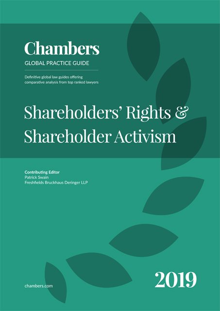 ChambersGuides's tweet photo. We’re happy to announce that our #GlobalPracticeGuide dedicated to #ShareholdersRights and #ShareholderActivism is now available, featuring Patrick Swain from @Freshfields as Contributing Editor: https://t.co/ttfkZXbixR https://t.co/fkFtUwRj09