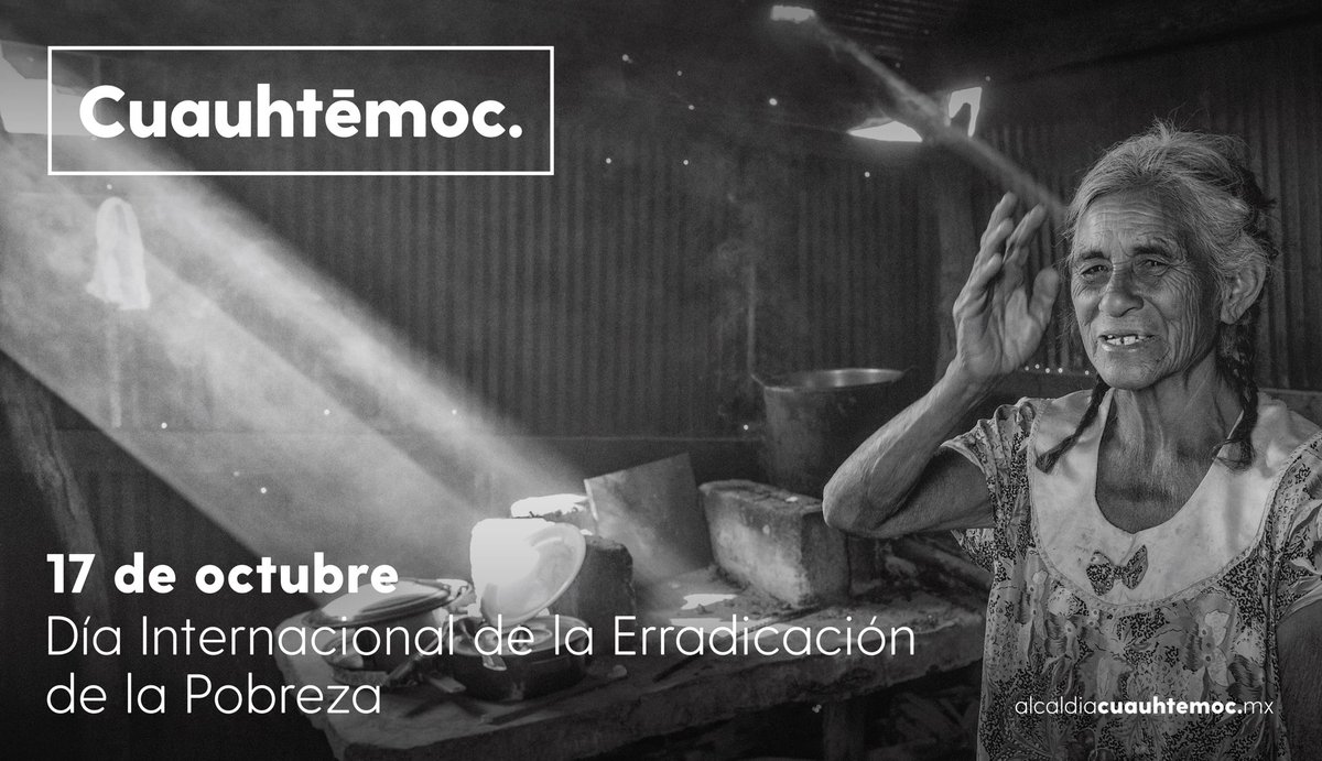 Hoy es el Día Internacional para la #Erradicación de la #Pobreza que se celebra cada año desde 1993. La #ONU marcó este día para crear conciencia sobre la necesidad de erradicar la pobreza y la indigencia, así como las acciones que podemos tomar como sociedad.

#Efemérides