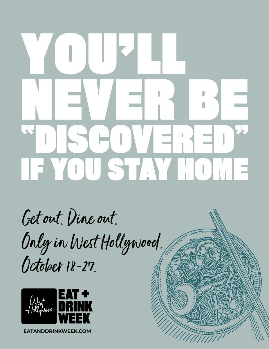 LocandaVenetaLA's tweet photo. Get Out. Dine Out. ... https://t.co/gVUBrS0Awo