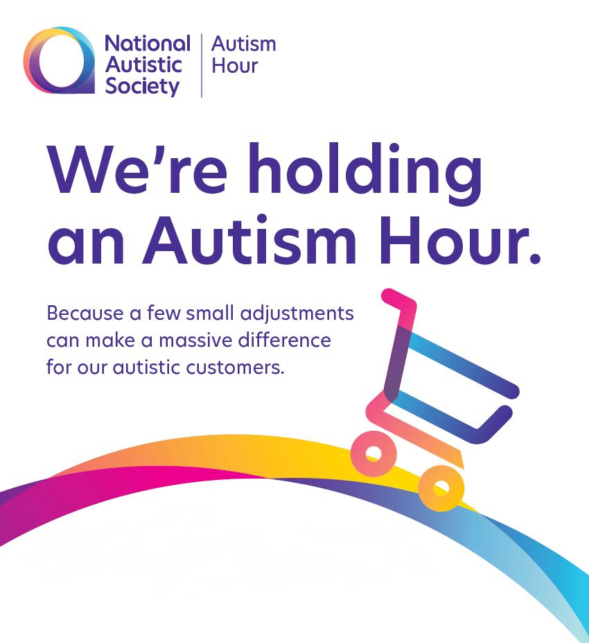 HarbMarket's tweet photo. Following the great feedback after the @Autism hour we held on the 5th &amp; 12th October, we will continue to hold an #autismhour every Saturday 9am to 10am. The radio and hand dryers will be switched off and lights dimmed to create a quieter, calmer shopping environment #Harborough https://t.co/ahbP0BkvL5
