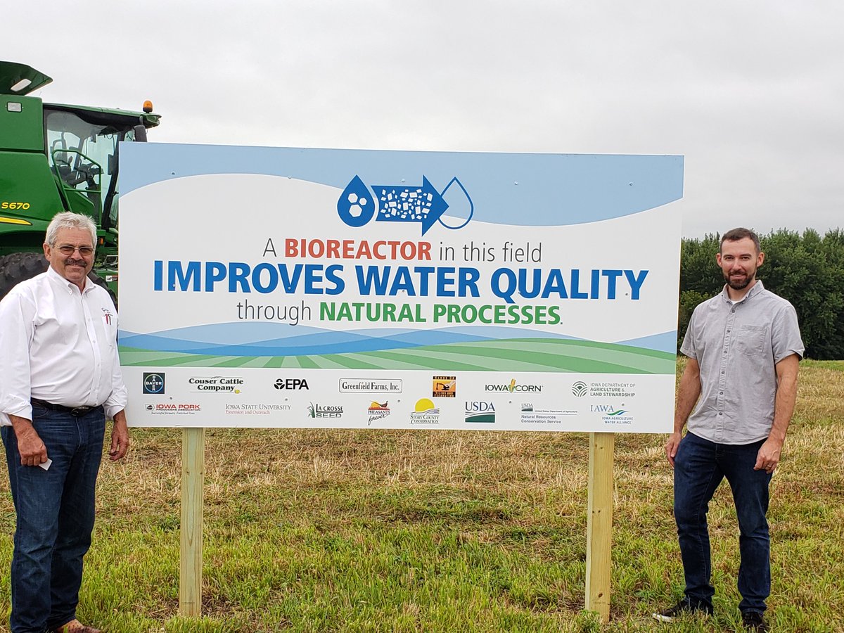 IAwateralliance's tweet photo. We've launched a new blog section on the Conservation Infrastructure initiative website. Find information regarding the Couser demonstration farm near Nevada, IA, which provides a showcase for edge-of-field practices to improve water quality. https://t.co/6EOfcdaL7k https://t.co/bSJeLwiWP1
