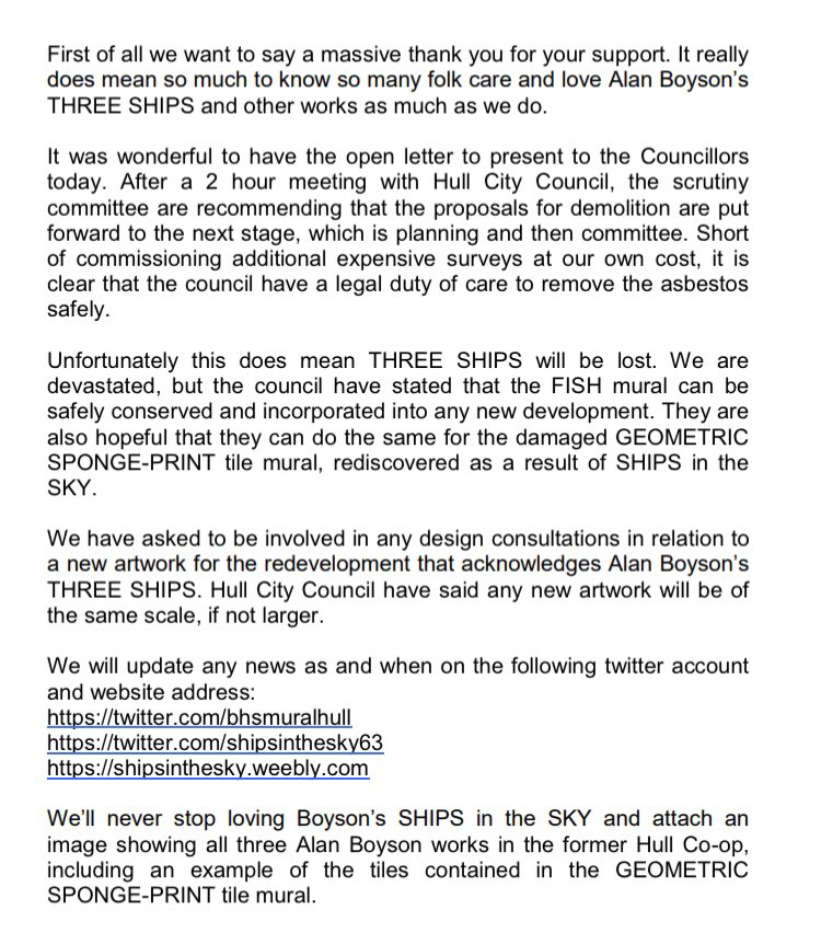 🇺🇦 Save Hull’s BHS/Co-Op Murals tweet media