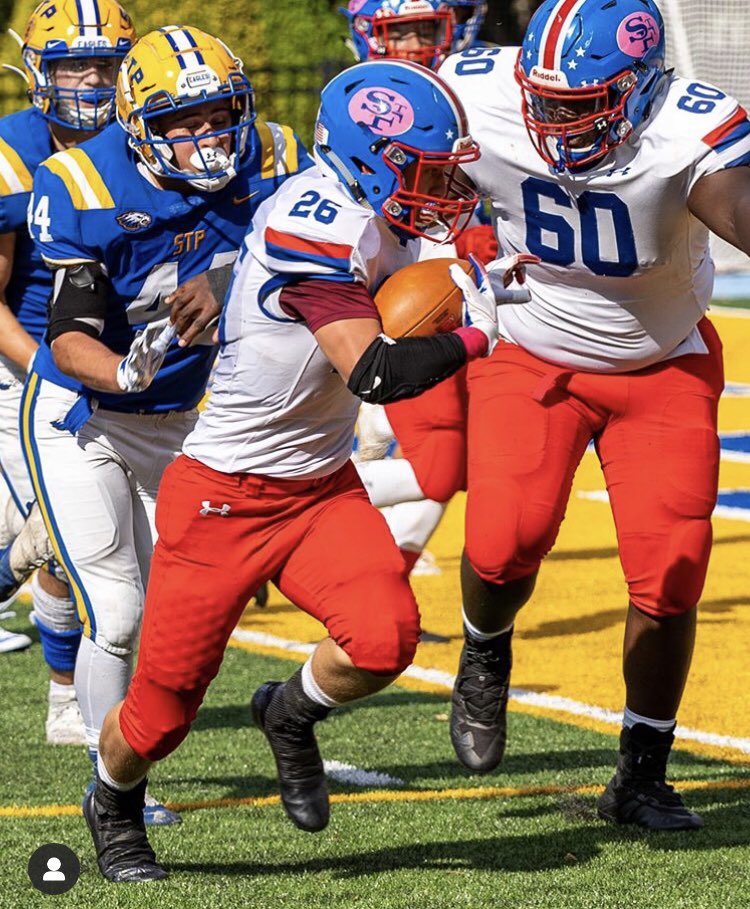 Blessed to revive Week 6 Player of the Week🙌🏻🙌🏻 nychsfl.org/2019/10/week-6… <a href="/CoachWest5/">CoachWest</a> <a href="/SFPFootball/">St Francis Prep Ftbl</a>