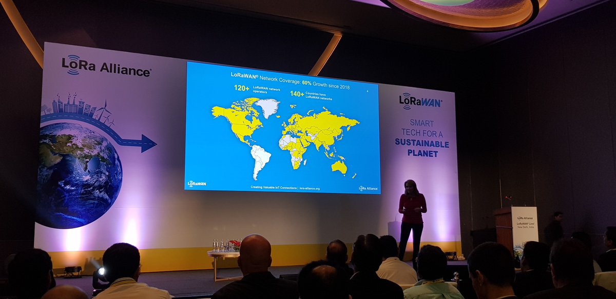 🌎Global #LoRaWAN network coverage: 60% growth since 2018
🌏120+ LoRaWAN network operators
🌍140+ Countries with LoRaWAN networks
<a href="/LoRaAlliance/">LoRa Alliance</a> #LoRaWANLive hubs.ly/H0ljJMk0