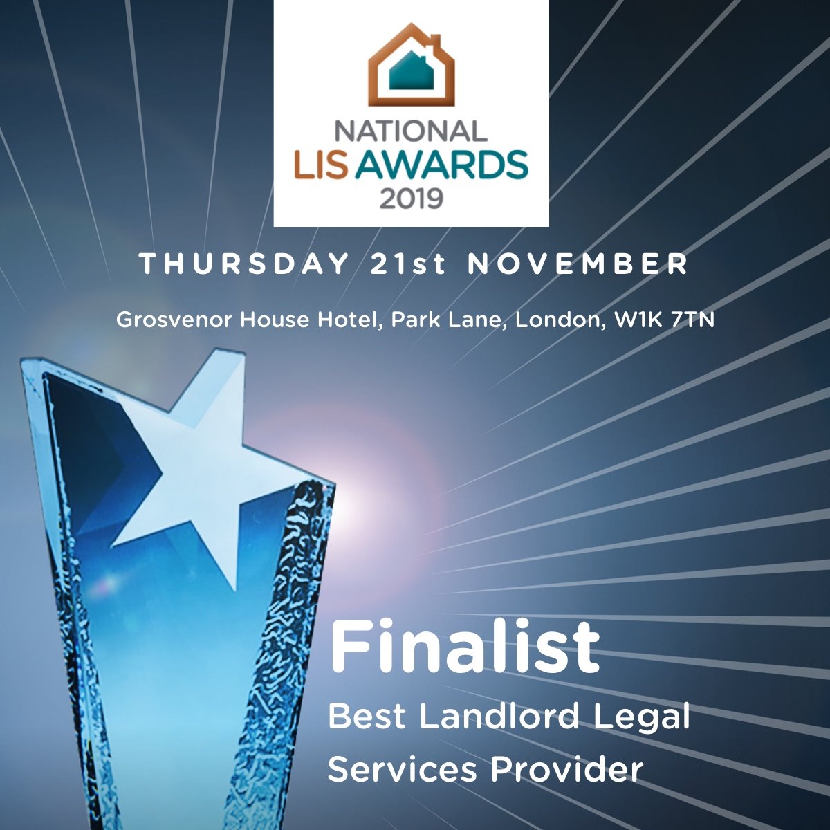 We are delighted to be shortlisted for The Best Landlord Legal Services Provider 2019 by <a href="/LandlordInShow/">LandlordInvestShow</a>! Show your support and vote for us! cesvotes.com/landlord19