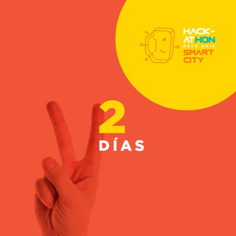 SmartCityHN's tweet photo. Solo faltan 2 días, ¡Cada vez más cerca!

#Hackathon #SmartCity #SanPedroSula https://t.co/ejLb1F3cXY